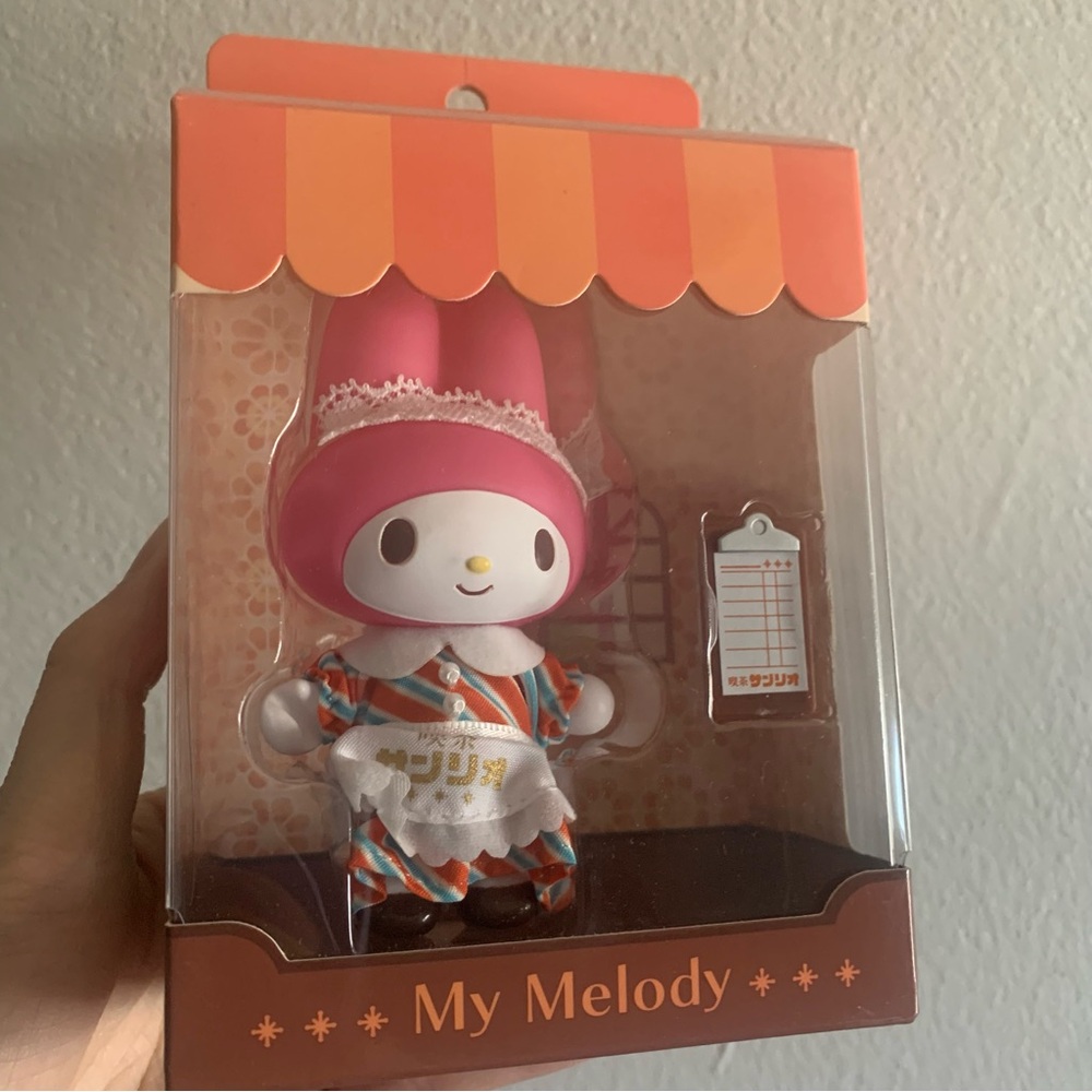 Sanrio My Melody Vinyl Mascot Holder Cafe